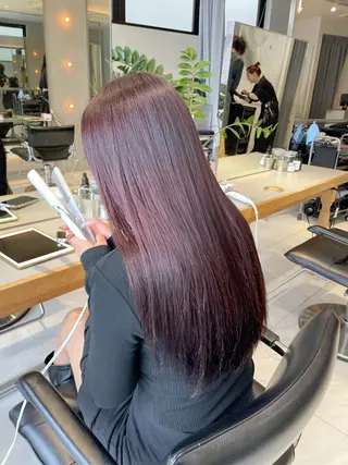 カラー ヘアアレンジ 艶髪/レイヤーカット 🐣misakiのヘアスタイル