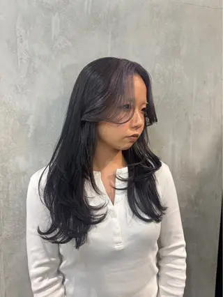 ロング カラー ☪ ‎ハイトーン信者 ☪️yumeka🪩のヘアスタイル