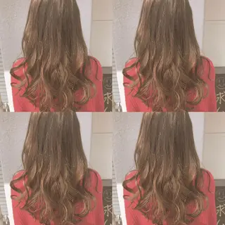セミロング カラー レイヤーカット匠 イソザキノリユキのヘアスタイル