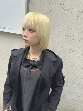 ショート カラー 💎透明感カラー特化 💎TAISEIのヘアスタイル