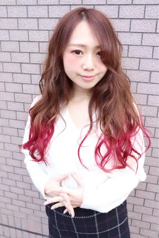 ロング 汐見 悠佑のヘアスタイル