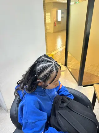 セミロング キッズ YOFA hair所属・🦍YOFAhair 川西店 みゆう🦍のヘアスタイル