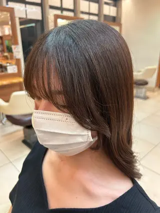 ロング 三瓶 公子のヘアスタイル