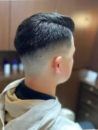 ショート メンズ BARBER 　STAG所属・BARBERSTAG 上拂恭平のヘアスタイル