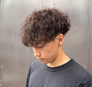 メンズ 🎖️似合わせメンズ パーマ🎖️カネキのヘアスタイル