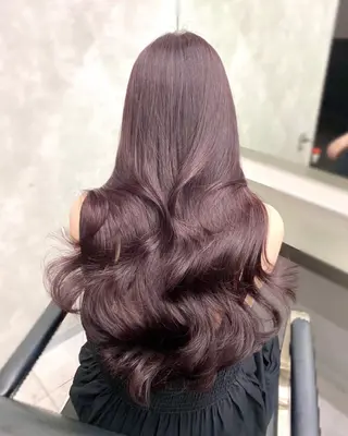 ロング 京都レイヤーカット うえひのヘアスタイル