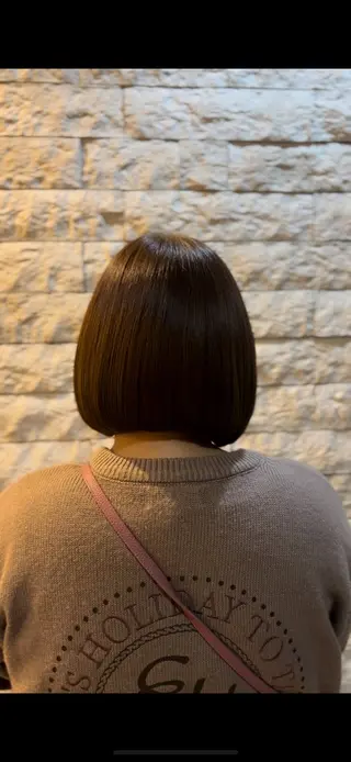 ショート カラー 旧JAGARA 東口店 Flat.千葉所属・HONOKA /透明感カラーのヘアスタイル