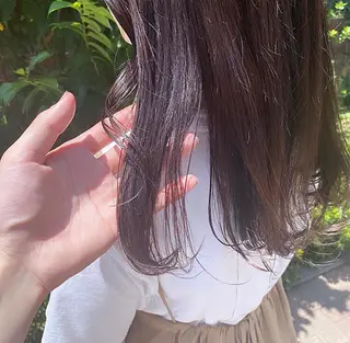 セミロング 💎【髪質改善カラー 艶髪×縮毛矯正】💎のヘアスタイル