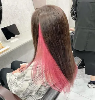 ロング 🦋ハイトーン🦋 石山 希理🦋のヘアスタイル