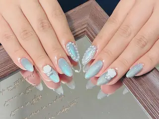 ネイル 🎀も ものネイルデザイン