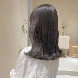 ミディアム カラー MURANAKA RYOのヘアスタイル