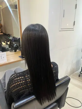 ロング ✨🎨ブリーチなし 透明感カラー✨美友のヘアスタイル