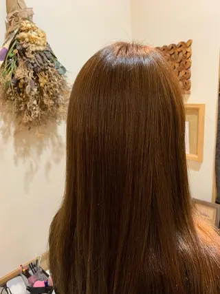 ロング カラー 永里 寛也のヘアスタイル