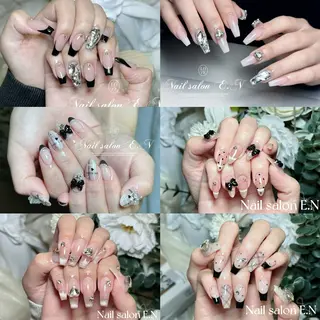 ネイル E.N🦋 長さ出し/持ち込みのネイルデザイン