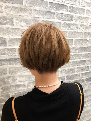 ショート 五十嵐ゆり 美髪カラー　武蔵小杉のヘアスタイル