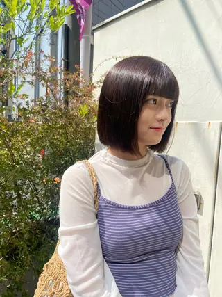 ショート カラー 🌙Ash中目黒 坪内沙月🌙のヘアスタイル