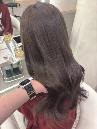 ロング カラー レイヤー/韓国透明感 カラー/nanokaのヘアスタイル