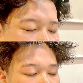 メンズ アイブロウ メンズガーデン yuriのネイルデザイン