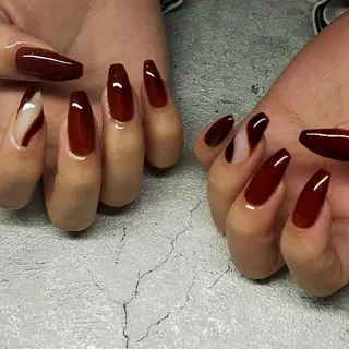 ロング Beaute Pure_Mのネイルデザイン