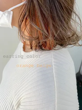 ショート カラー ヘアアレンジ 女性スタイリスト専門サロン Zina 天神所属・NANA／trend style🕊🍑のヘアスタイル