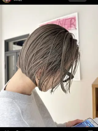 ショート ハイトーンカラー🫧 🥣KYOKAのヘアスタイル