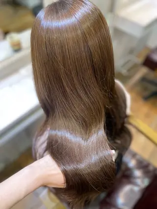 ロング 透明感カラー🪄 髪質改善♡田中みづきのヘアスタイル