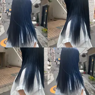 ロング カラー カジュアルを女っぽく 𝗮𝘆𝗮𝗰𝗼のヘアスタイル