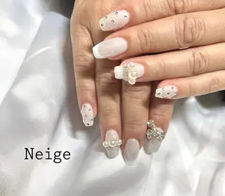 ネイル Neige所属・Neige 𓂃 aiのネイルデザイン