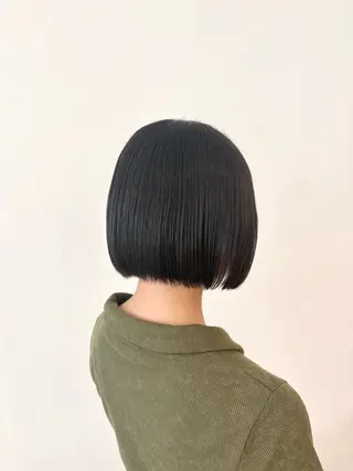 ミディアム カラー 艶髪✨️ kuyumi🌷のヘアスタイル