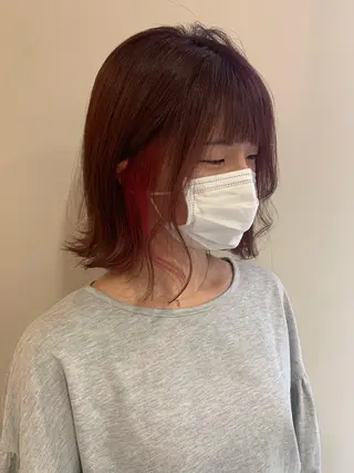 ショート カラー 顔まわりカット✄ ベージュカラー🧸のヘアスタイル