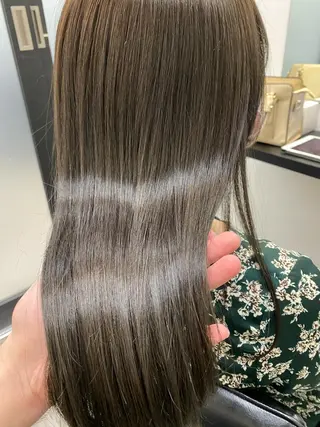 ロング カラー 【艶髪×韓国風】 毛流れ職人 RYOのヘアスタイル