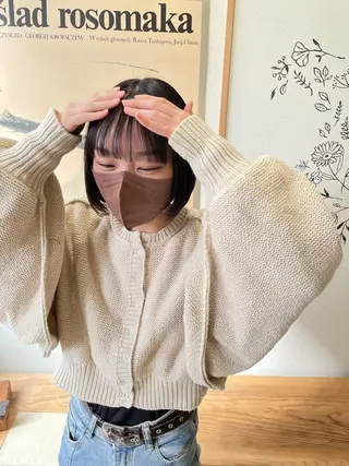 ショート ヒナゴ トヨカズのヘアスタイル