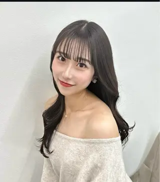 ロング 薮本 真優のヘアスタイル