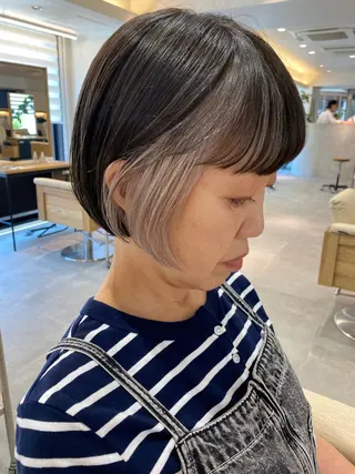 ショート sea's所属・ヒラカホ/矢場町/ ブリーチ/似合わせのヘアスタイル