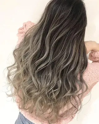 ロング カラー ヘアアレンジ 髪質改善land千葉所属・阿部 圭悟のヘアスタイル