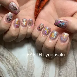 ネイル hair&make EARTH coiffure beaute 龍ケ崎店所属・tomita ayakaのネイルデザイン