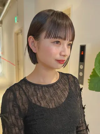 ミディアム 大澤 叶方のヘアスタイル