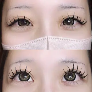 マツエク・マツパ ECLART momoka⋆*のマツエク・マツパデザイン