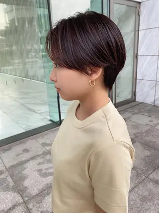 ショート カラー ヘアアレンジ 【代表】 たき〜のヘアスタイル