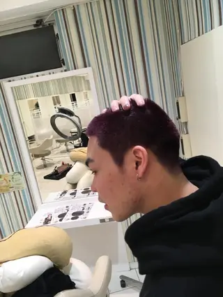 ショート Ash 中岡ゆうたのヘアスタイル