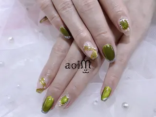 ネイル 葵うさぎ所属・葵うさぎ AIのネイルデザイン