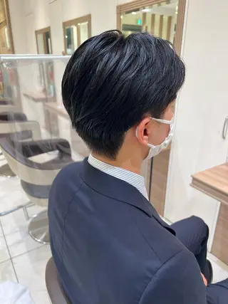 メンズ 顔周り/韓国レイヤー junkaのヘアスタイル