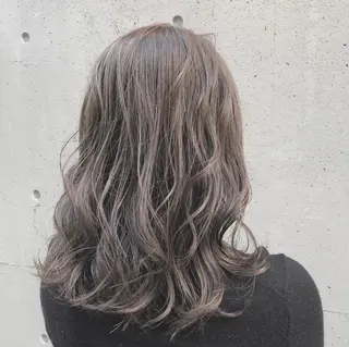 ロング カラー パーマ ヘアアレンジ メンズ キッズ マツエク・マツパ Luela堅田所属・田中 裕士のヘアスタイル