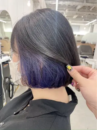 ミディアム カラー 🌸花屋併設🌸寺島 秀美のヘアスタイル