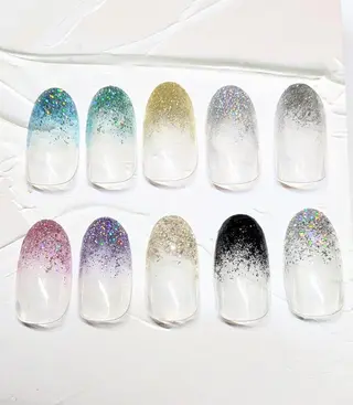 ネイル La Belle Vie所属・imaichise 🧡💜推しネイルのネイルデザイン