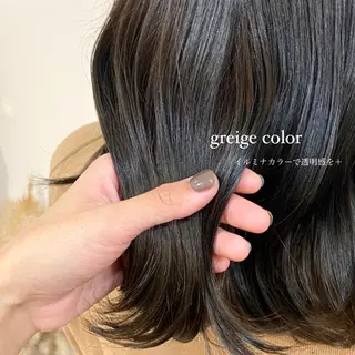 セミロング カラー mai 🎀 / ガーリーヘア ♡のヘアスタイル