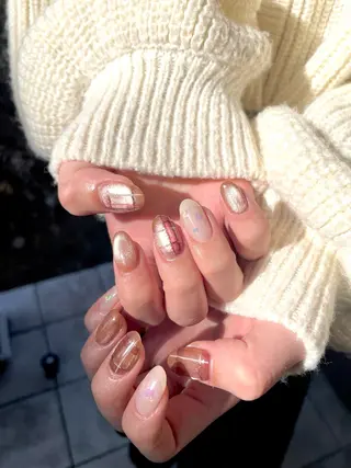 ネイル 甲府市徳行 🧸prunelleのネイルデザイン