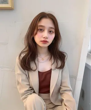 カラー 美髪矯正/髪質改善 Maejimaのヘアスタイル