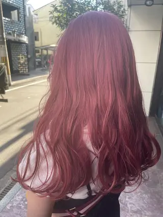 セミロング カラー olino 【オリノ】西田辺のヘアスタイル