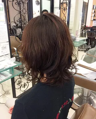 ミディアム パーマ GranCieux 水戸/まつパ🧡黒柳の眉毛・アイブロウイメージ